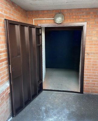 Порошковая дверь-скелет Порошковая дверь-скелет